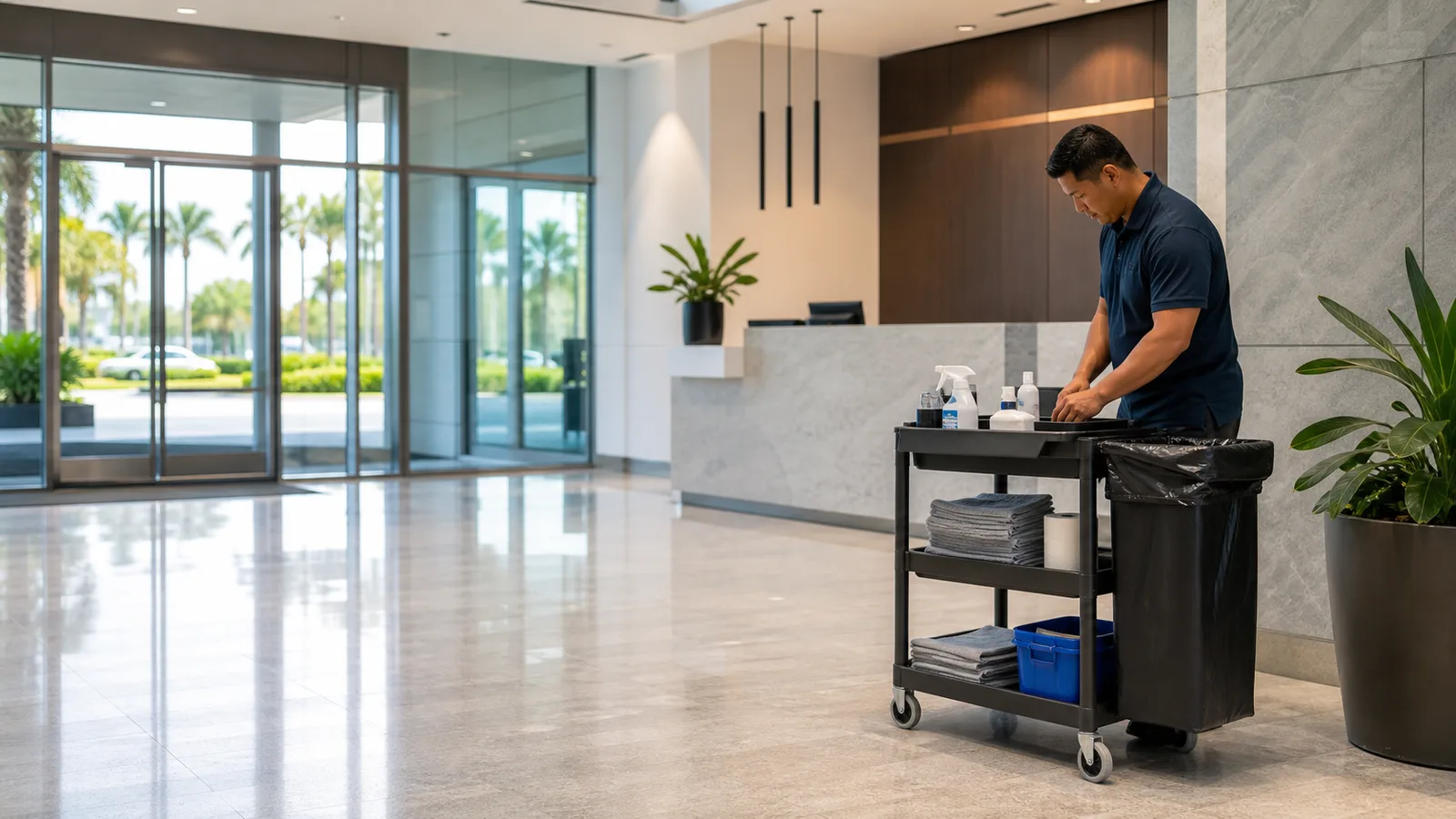 Day Porter Services commercial facility